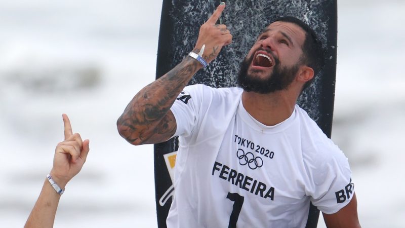 Ítalo Ferreira é medalha de ouro nas Olimpíadas de Tóquio