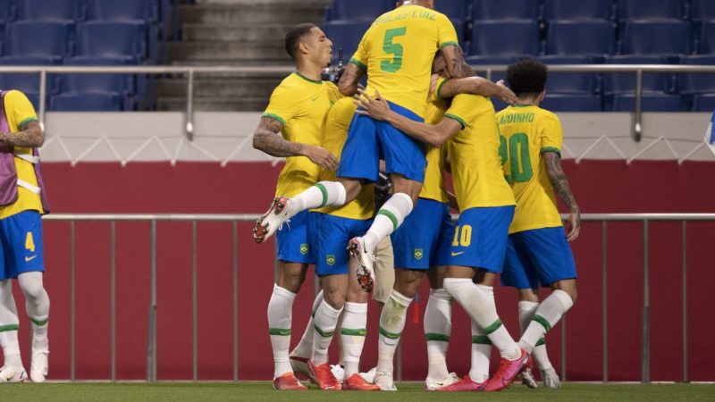 Brasil vence Egito e vai à semifinal do futebol masculino olímpico