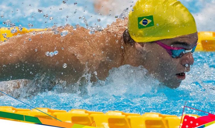 Gabriel Bandeira fatura ouro e Gabrielzinho prata na natação 