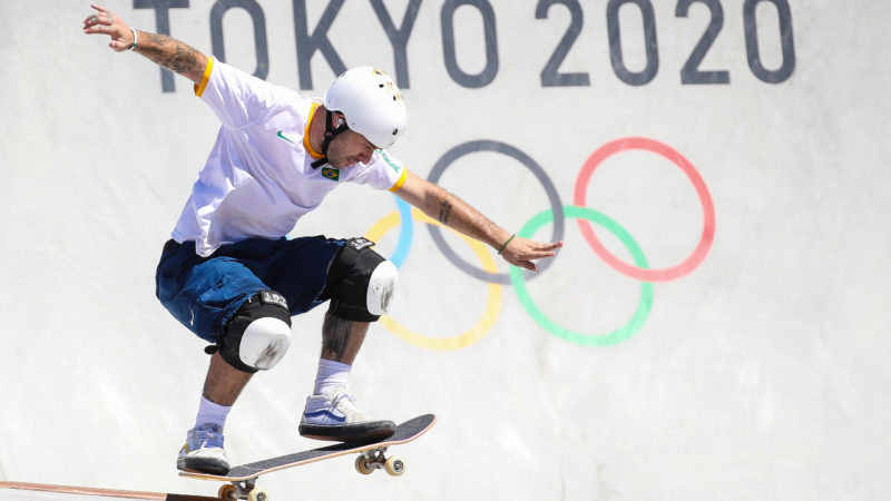 Pedro Barros conquista prata no skate park da Olimpíada