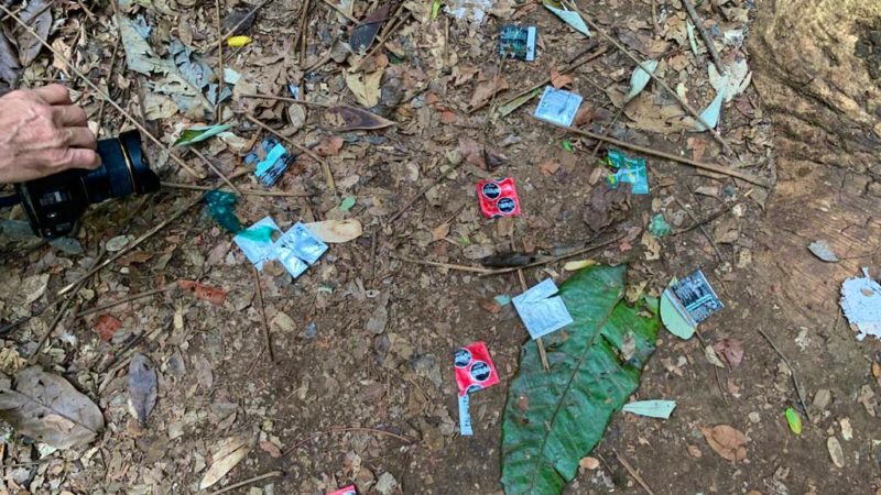 Mais de 3 mil camisinhas foram recolhidas este ano no Bosque dos Buritis