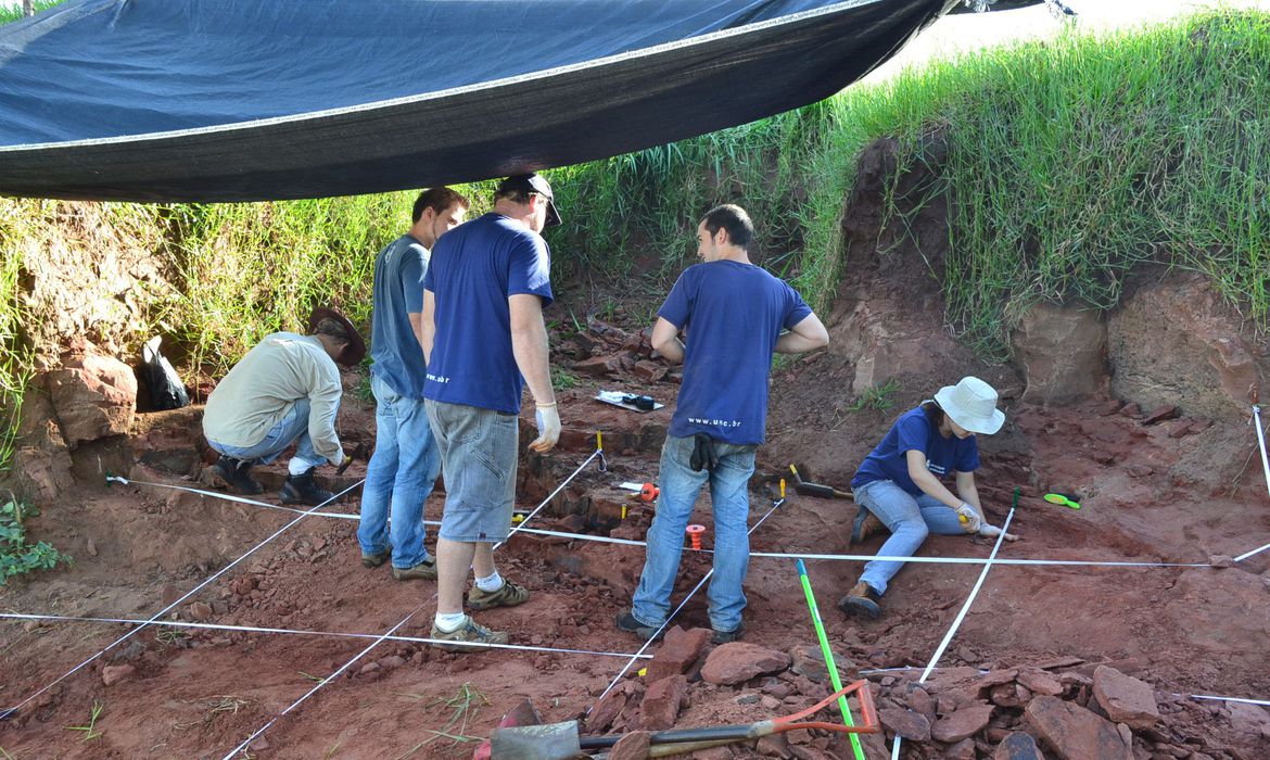 Museu Nacional anuncia descoberta de dinossauro muito raro