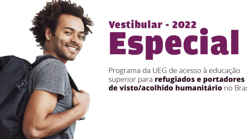 UEG abre inscrições do vestibular para refugiados