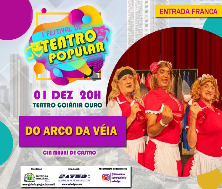 I Festival de Teatro Popular tem início nesta quarta-feira