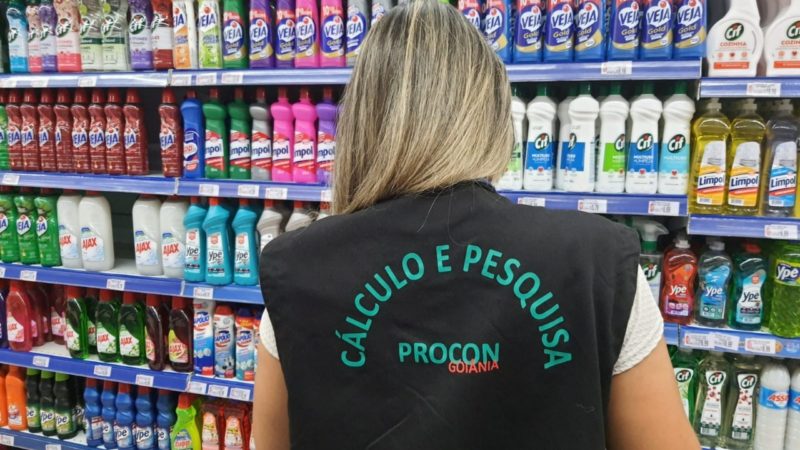 Procon Goiânia aponta variação de até 287% no preço de produtos de limpeza e higiene pessoal