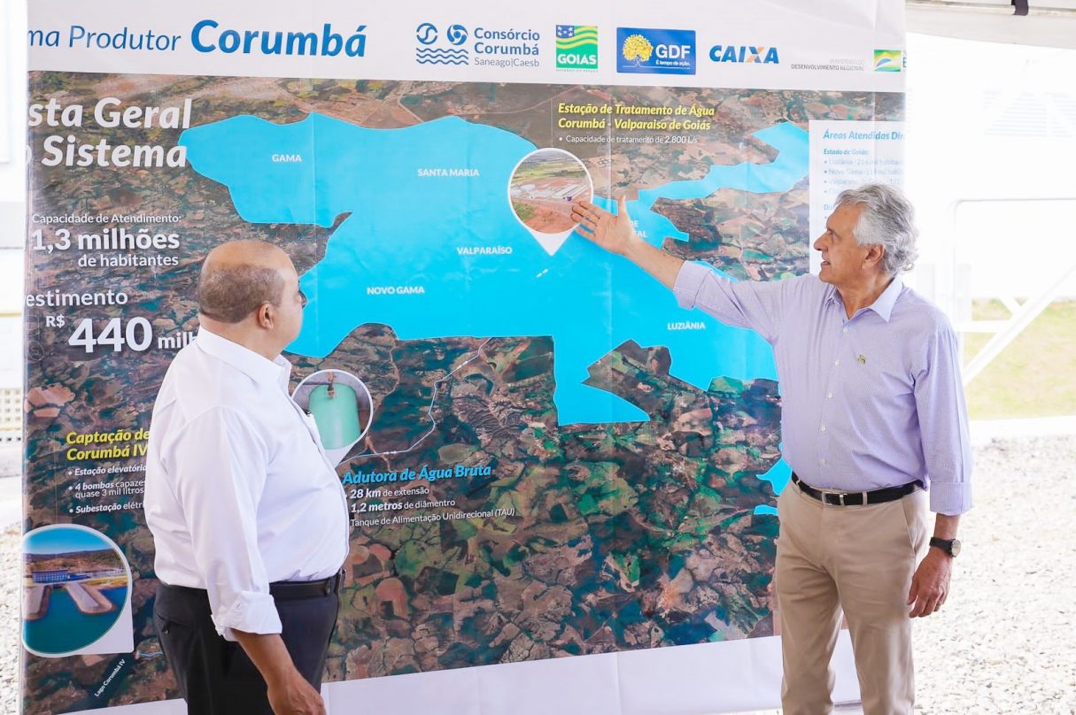 Inaugurado sistema de tratamento de água Corumbá IV