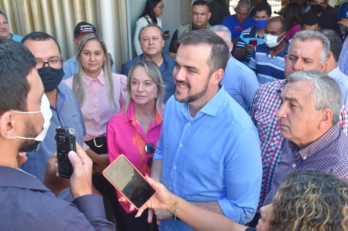 Caravana de Mendanha pelo Oeste goiano tem adesão de apoiadores e dissidentes partidários