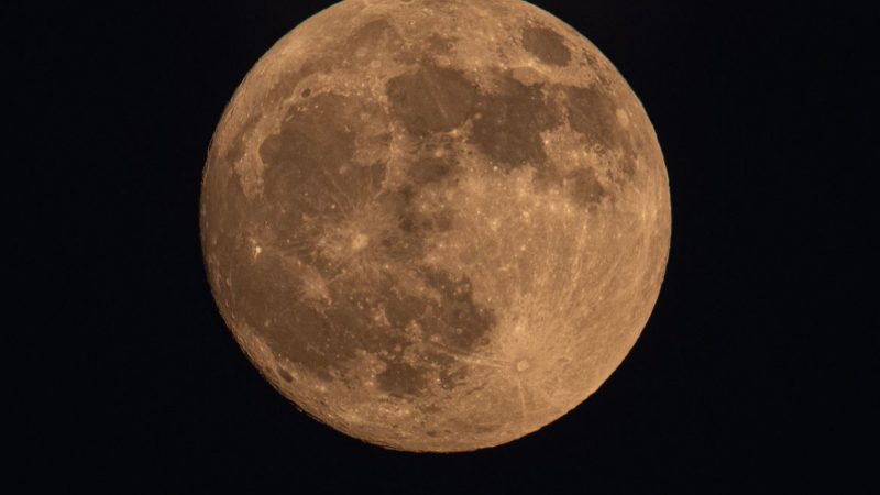 Superlua será visível na noite desta terça-feira