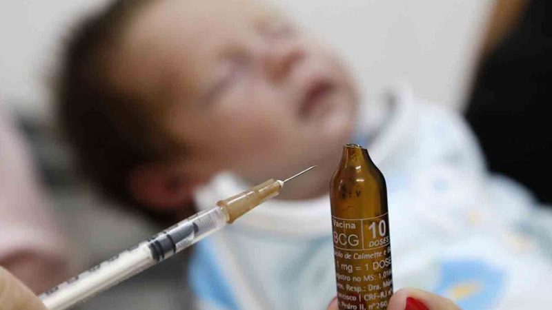 Vacina contra tuberculose registra baixa cobertura no Brasil