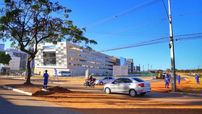 Prefeitura de Goiânia faz intervenções na região do Park Lozandes para melhorar mobilidade