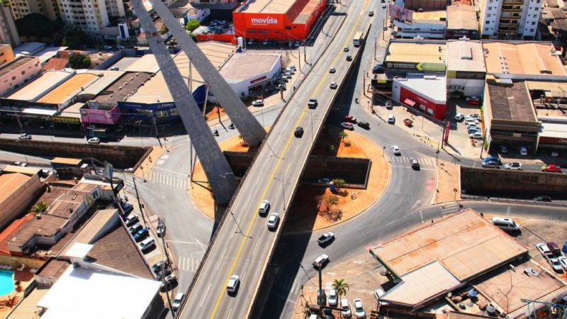 Prefeitura de Goiânia libera fluxo de veículos no elevado do viaduto João Alves de Queiroz