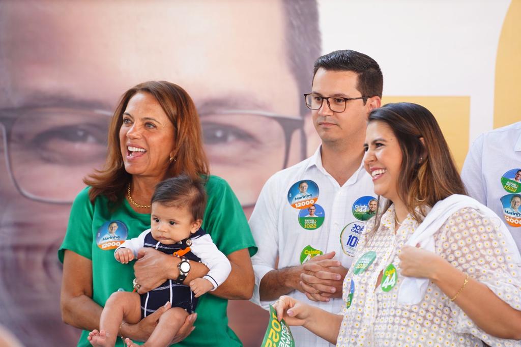 Gracinha e Daniel participam de lançamento da campanha de Rafael Gouveia a deputado federal