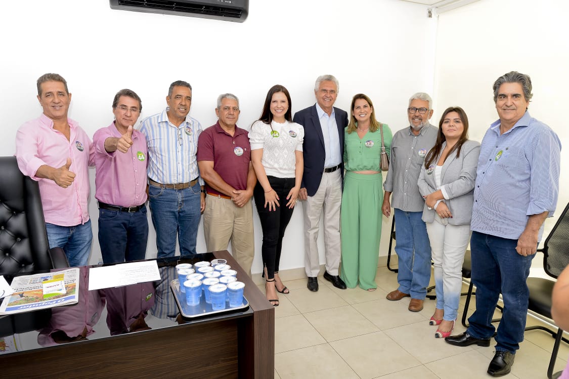 Caiado recebe apoio de lideranças de Bela Vista e Piracanjuba