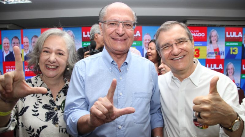 Alckmin diz que ele e Lula precisam de Wolmir Amado como governador