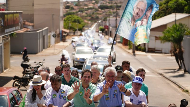 Na região Sudeste, Caiado revisita ações de sua gestão e se compromete a levar mais benefícios