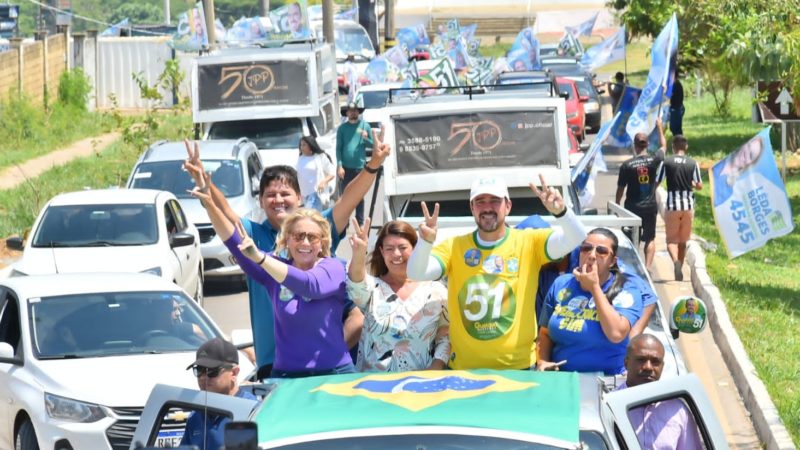 Mendanha faz carreatas no entorno do DF