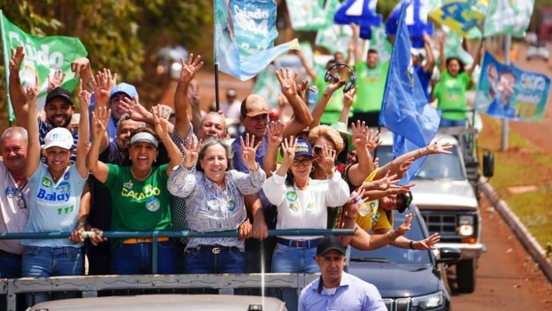 Gracinha Caiado comanda dia de carreatas no Sul e Sudoeste goiano