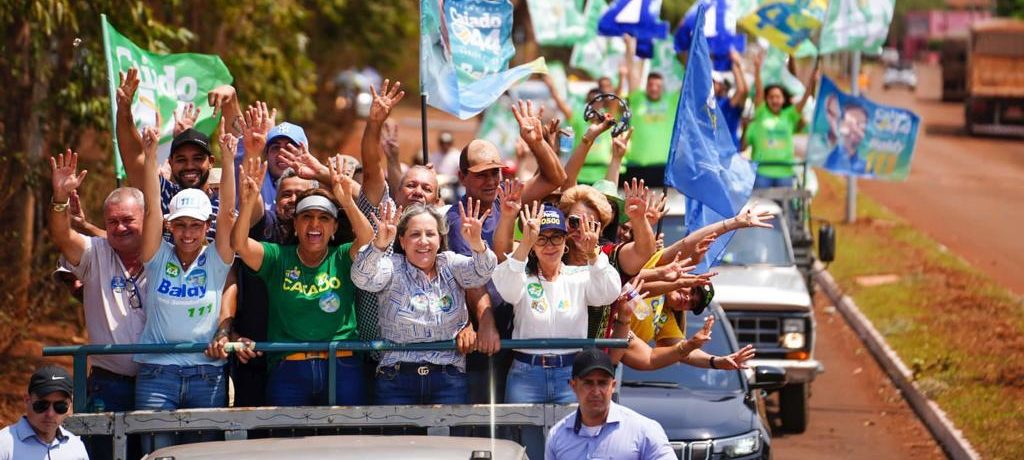 Gracinha Caiado comanda dia de carreatas no Sul e Sudoeste goiano