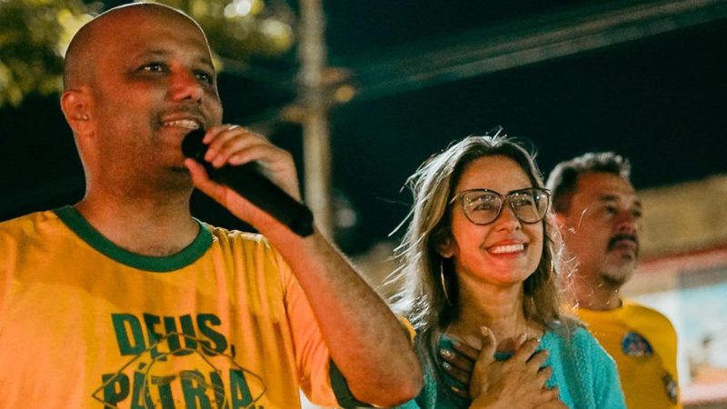 Major Vitor Hugo cumpre agenda em 4 cidades no penúltimo dia de campanha