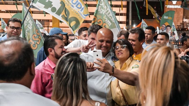 Em Goiânia, Major Vitor Hugo diz que quem é bolsonarista é mais que um eleitor, é um cabo eleitoral