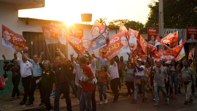 Campanha de Wolmir Amado reúne multidão em Anápolis:’Vamos fazer em Goiás o que o PT fez nesta cidade’