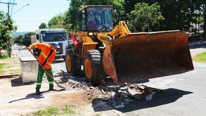 Prefeitura de Goiânia amplia ações de limpeza e manutenção em 72 bairros, nesta quinta-feira (24/11)