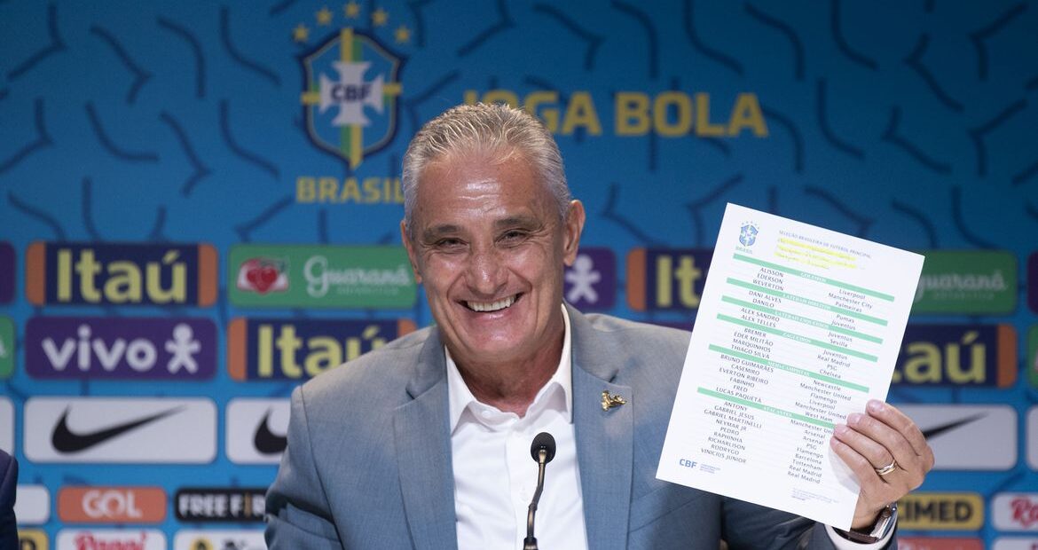 Com 16 estreantes em Copas, Tite convoca Brasil para o Mundial