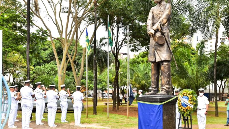 Prefeitura de Goiânia participa de homenagem ao Almirante Tamandaré