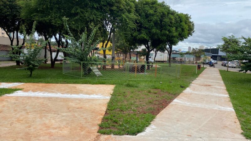 Prefeitura de Goiânia revitaliza três espaços públicos no Setor Pedro Ludovico