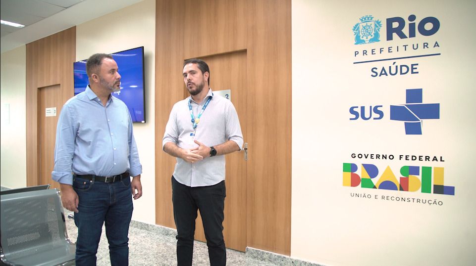 Em visita ao Super Centro Carioca de Saúde, Alexandre Braga conheceu como a unidade foi criada e como atende a população do Rio de Janeiro