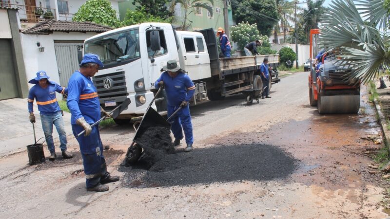 Prefeitura de Goiânia faz operação tapa-buracos em 10 bairros nesta segunda-feira (10/07)