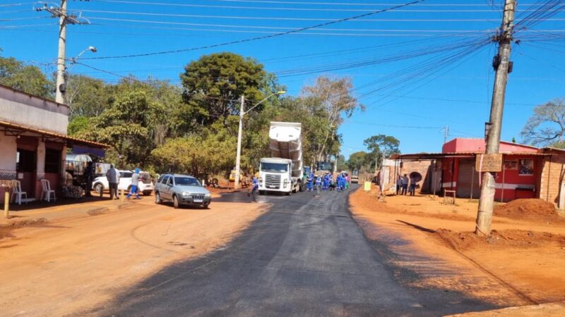 Prefeitura de Goiânia leva asfalto novo ao Setor Estrela Dalva, na Região Noroeste