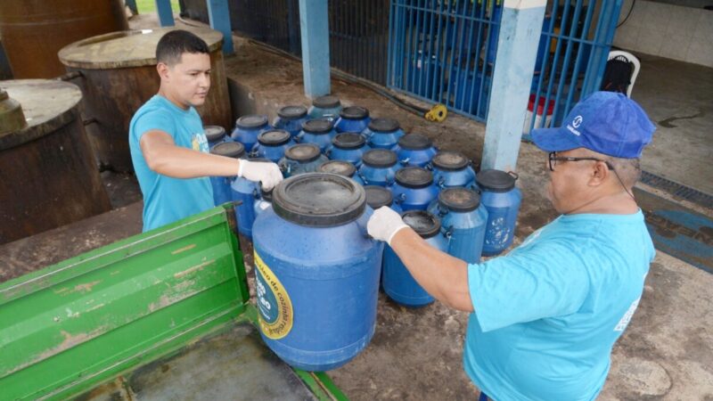 Vapt Vupt é ponto de coleta de óleo de cozinha usado