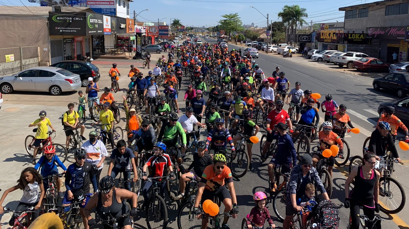 Parque Atheneu recebe 2º Passeio Ciclístico Beneficente da Paróquia Cristo Rei