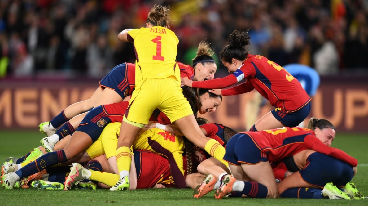 Espanha derrota Inglaterra para conquistar sua primeira Copa feminina