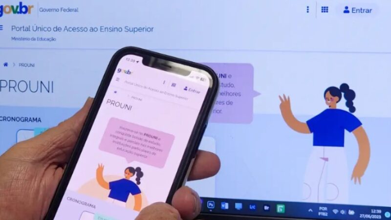 Prouni 2º semestre: inscrições começam na próxima terça-feira