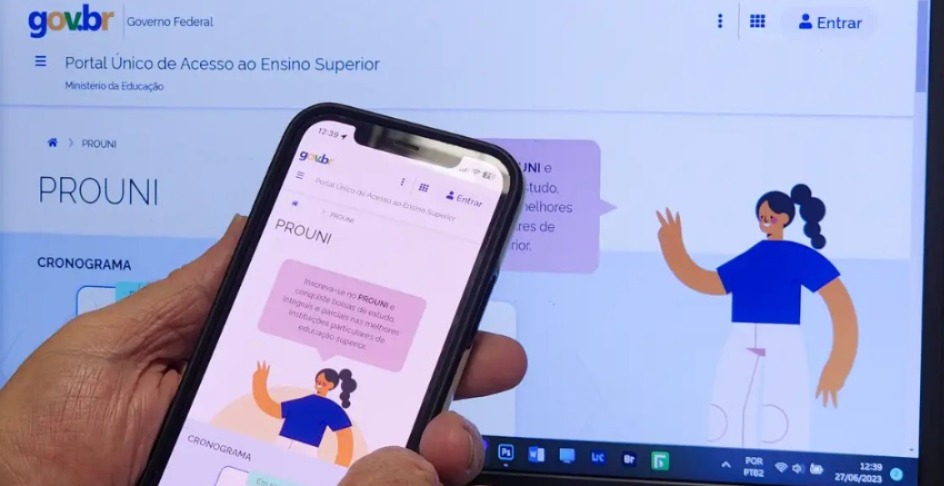 Prouni 2º semestre: inscrições começam na próxima terça-feira