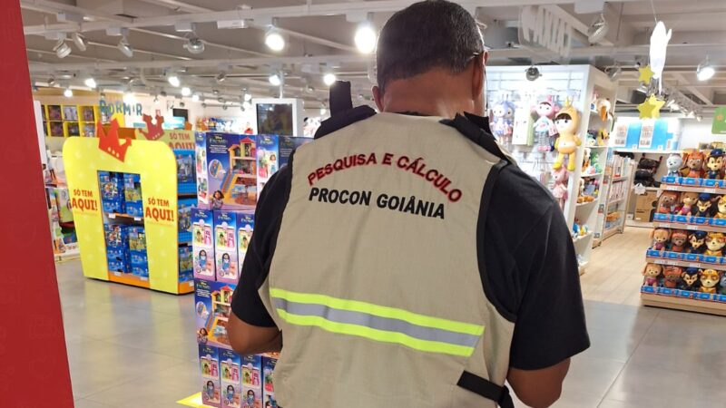 Preços de presentes para Dia das Crianças variam até 370% em Goiânia, aponta pesquisa do Procon